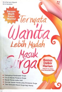 Ternyata wanita lebih mudah masuk surga