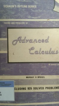Advanced Calculus