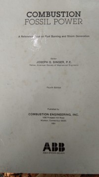 Combustion fossil power