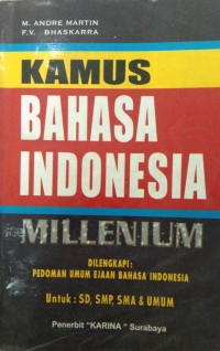 Kamus bahasa Indonesia Milenium
