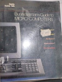 Businessman Guide to Micro Computer