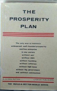 The prosperity plan