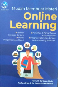 Mudah membuat materi online learning
