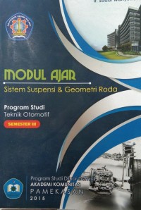 Modul ajar sistem suspensi & geometri roda