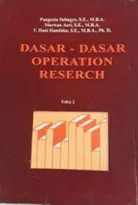 Dasar-dasar operations research