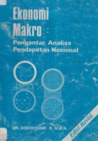 Ekonomi makro : pengantar analisi pendapatan nasional